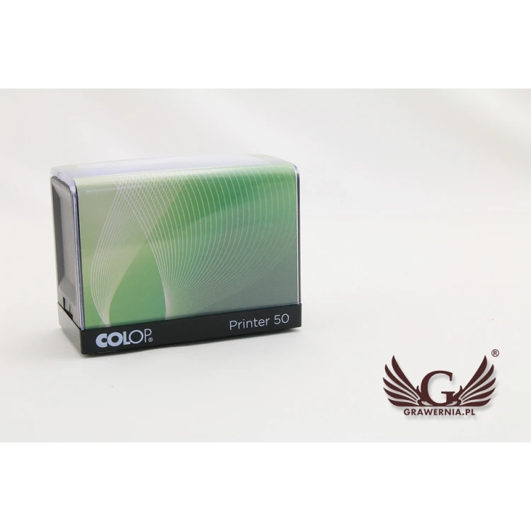 Self-inking stamp COLOP Printer 50 - text plate size: 30 x 69mm