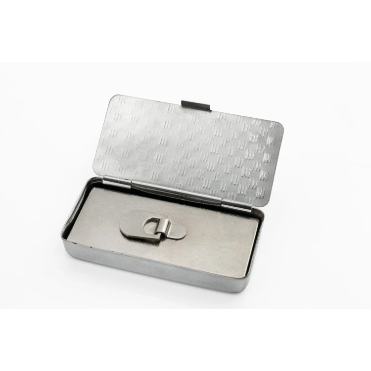 Stamp in a Metal Box - 4 - Impression Size 26x58mm - PM005