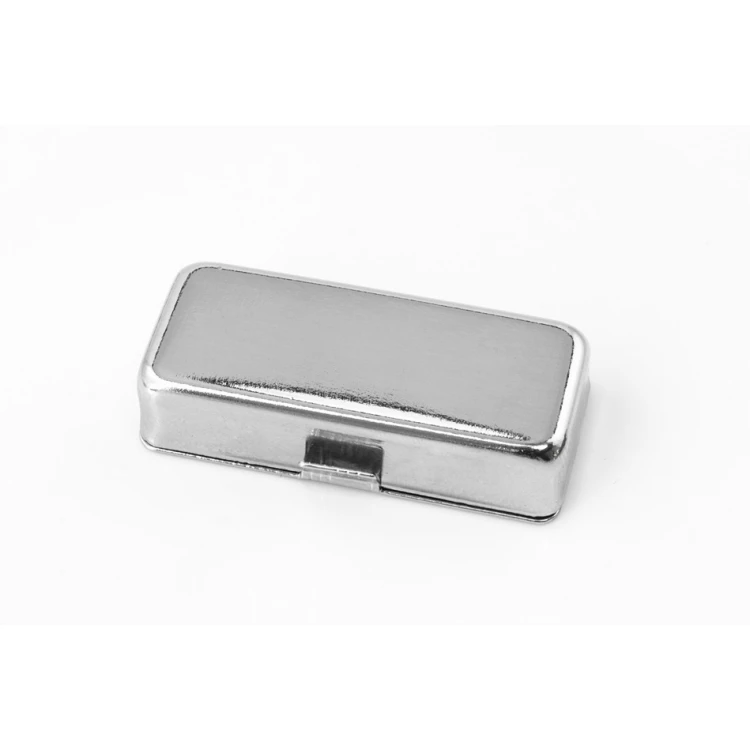 Stamp in a Metal Box - 4 - Impression Size 26x58mm - PM005