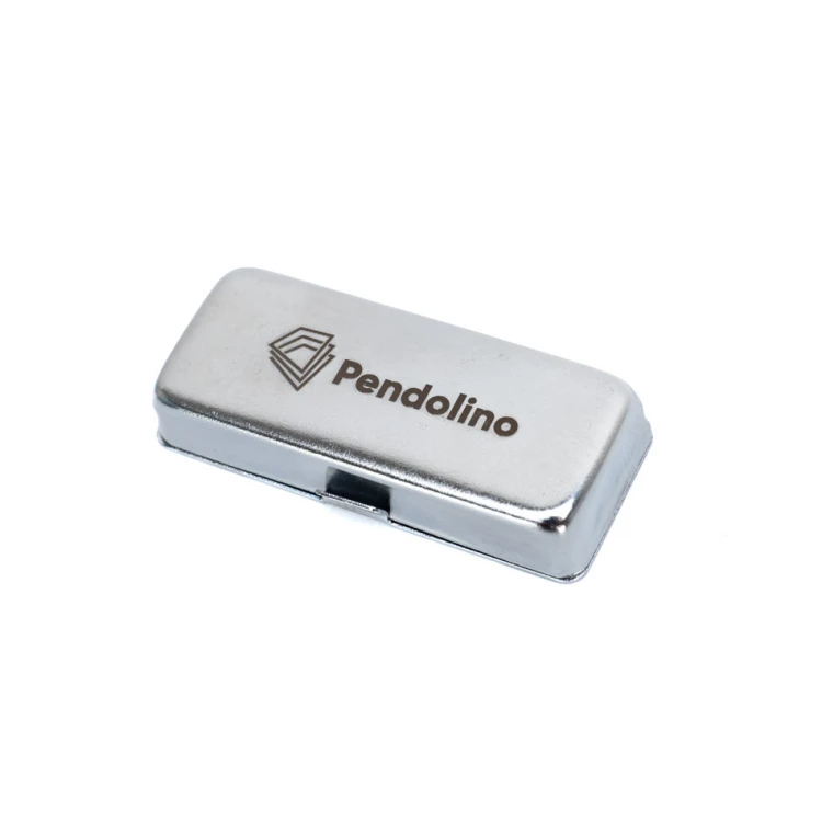 Stamp in a Metal Box - 2.5 - Impression Size 20x48mm - PM003