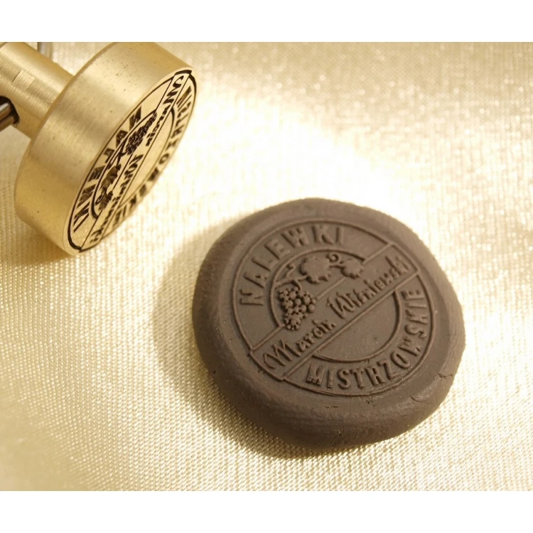 Clay Seal - GRAPE - diameter 20mm