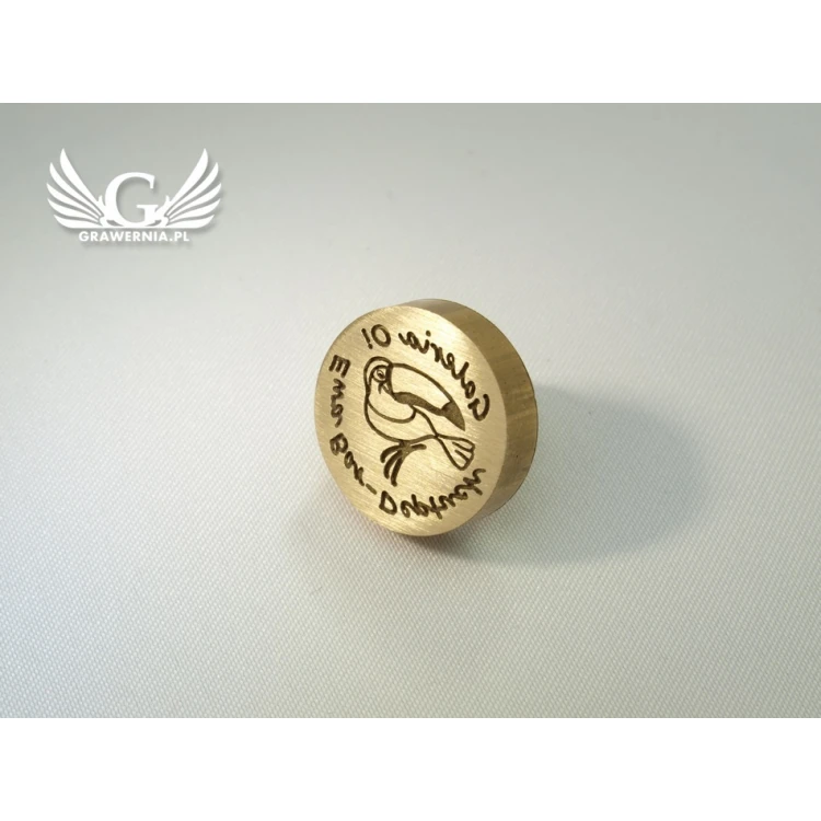 Clay Seal with Custom Graphics - Diameter 20mm