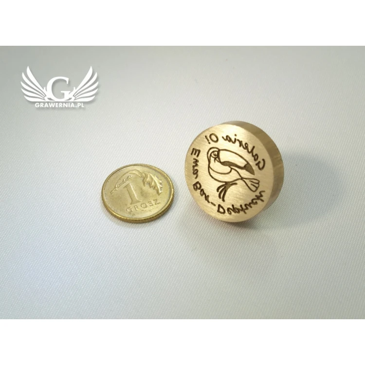 Clay Seal with Custom Graphics - Diameter 20mm