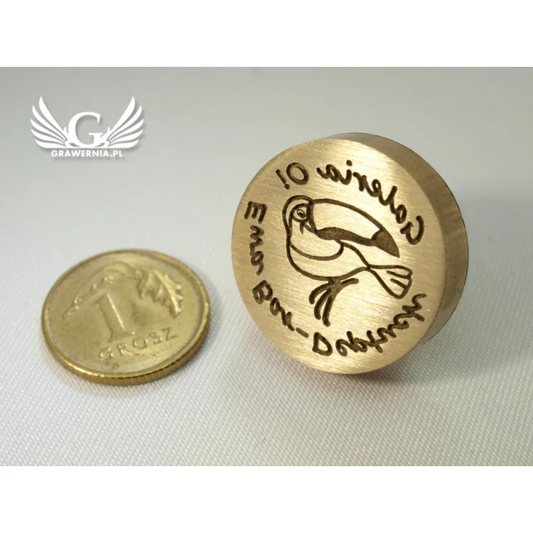 Clay Seal with Custom Graphics - Diameter 20mm