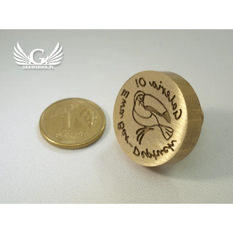 Clay Seal with Custom Graphics - Diameter 20mm