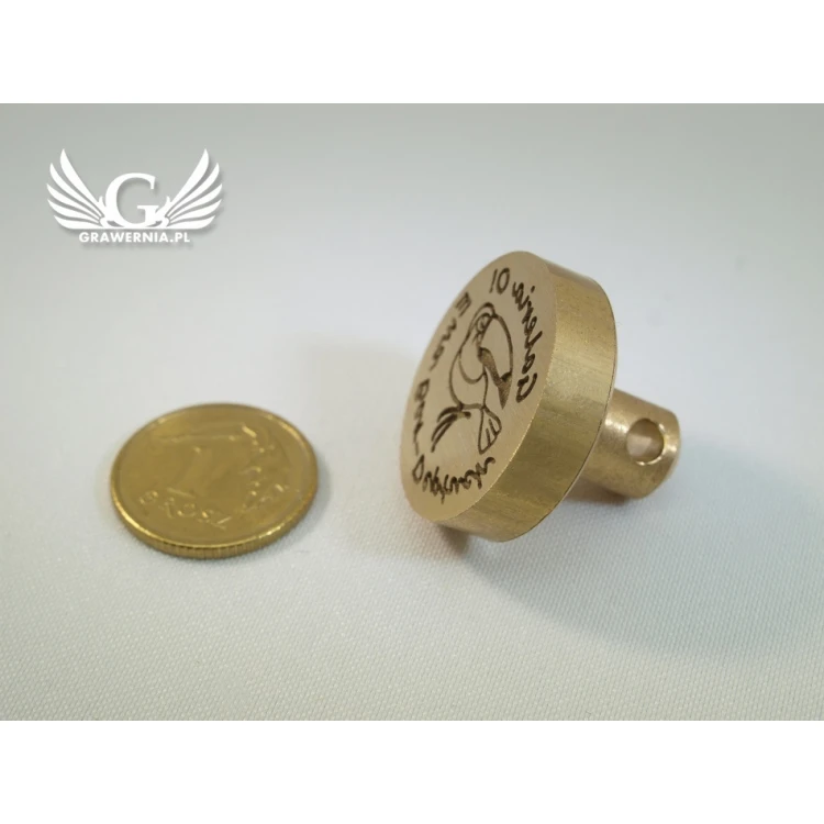 Clay Seal with Custom Graphics - Diameter 20mm