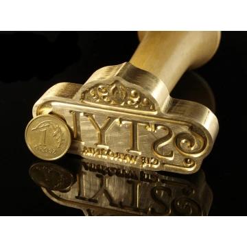 Seal for stamping in wax - CNC - dimensions: 57x30.57mm