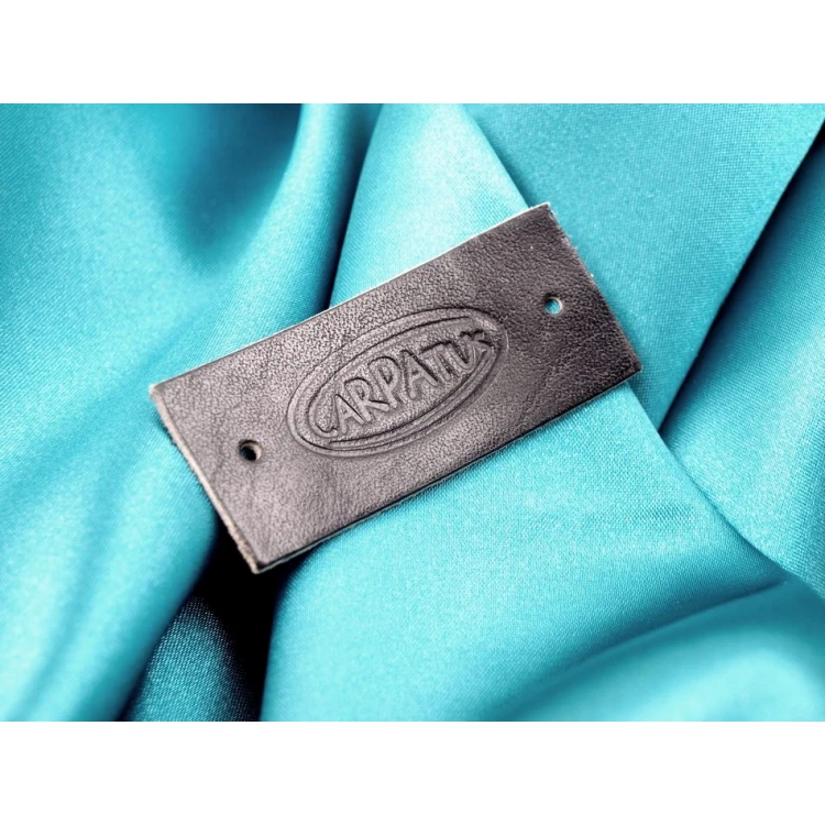 Matrix / Stamp for cold embossing logo on leather - dimensions: 39x19mm