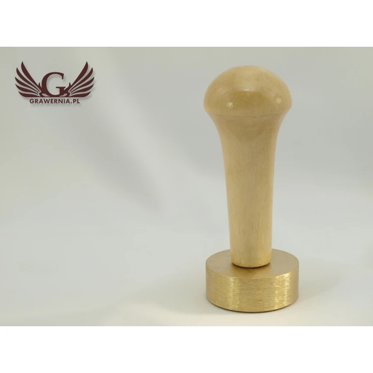 PARISH SEAL - brass diameter 36mm engraving depth about 0.4mm