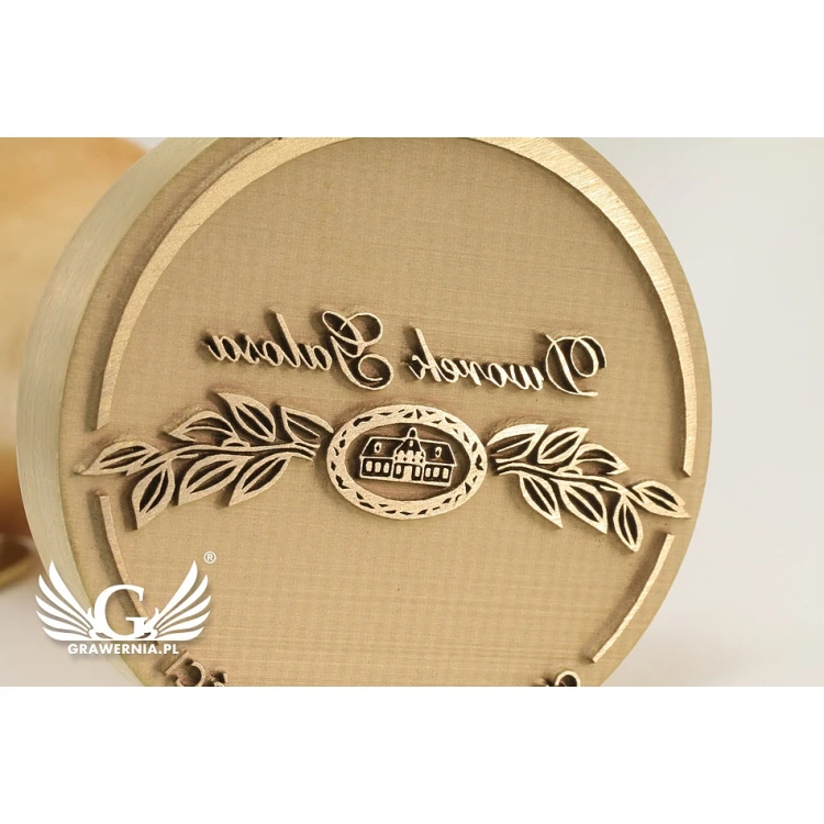 Decorative Seal for Ink Stamping - Diameter 38mm