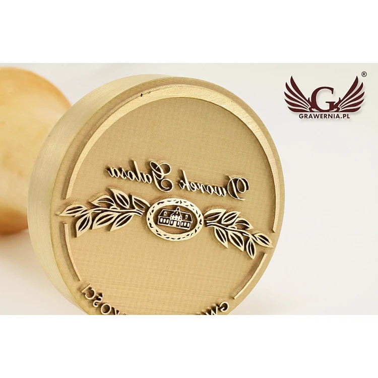 Decorative Seal for Ink Stamping - Diameter 38mm