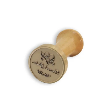 Decorative Seal for Ink Stamping - Diameter 38mm