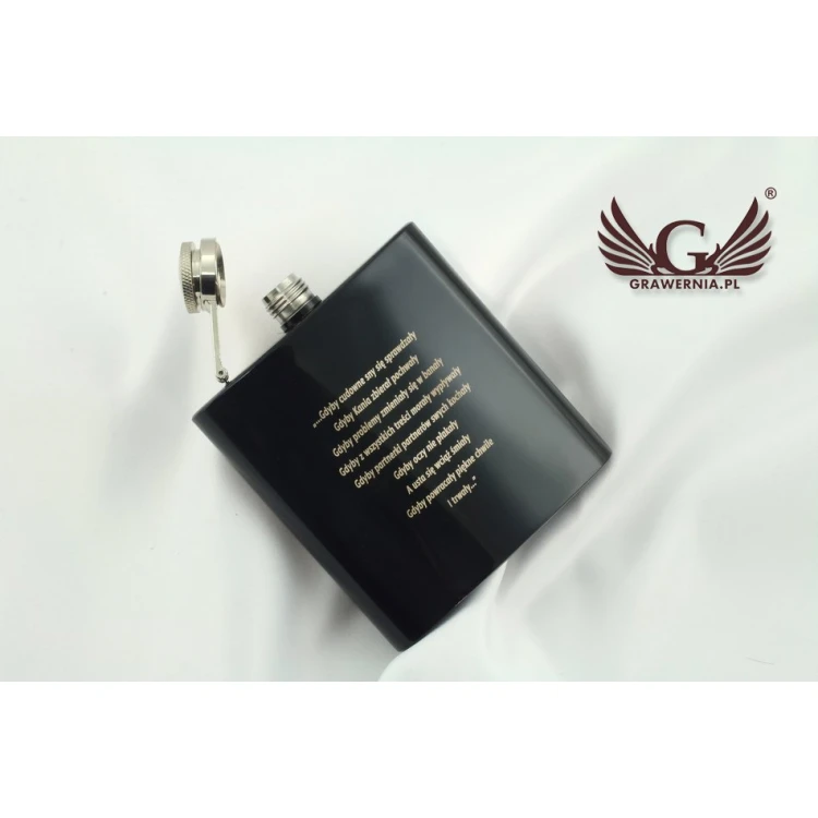 MORAY Hip Flask with Engraving - 180ml