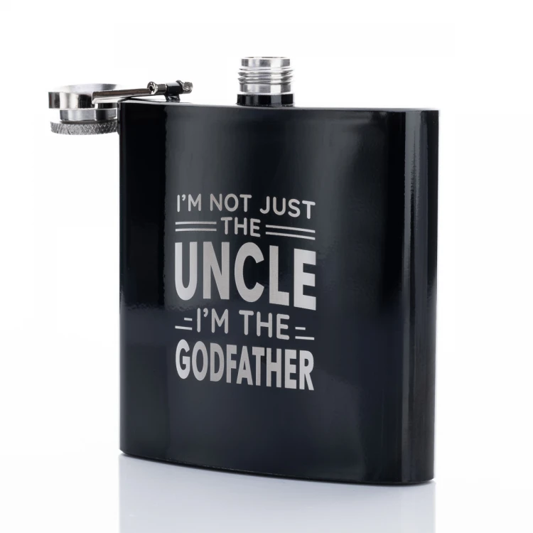 MORAY Hip Flask with Engraving - 180ml