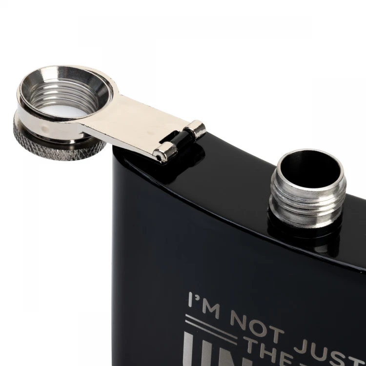 MORAY Hip Flask with Engraving - 180ml