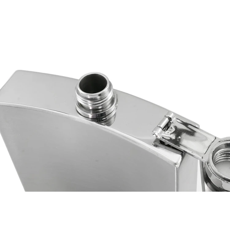 Dan Barmore SAN REMO Steel Hip Flask with Engraving - 180ml - AL019
