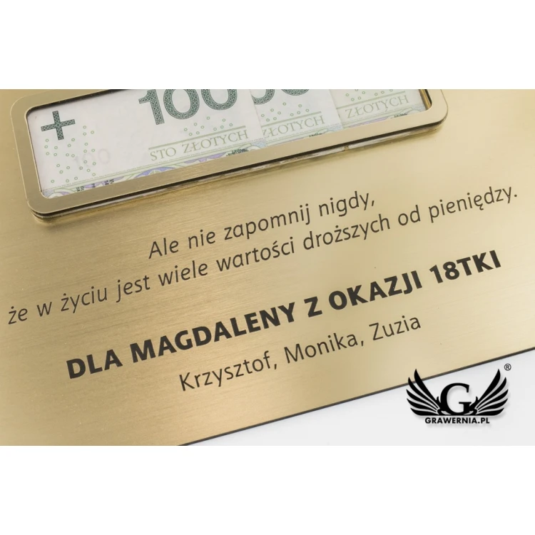 First Million - 18th Birthday Gift - size 200x150mm - DS038