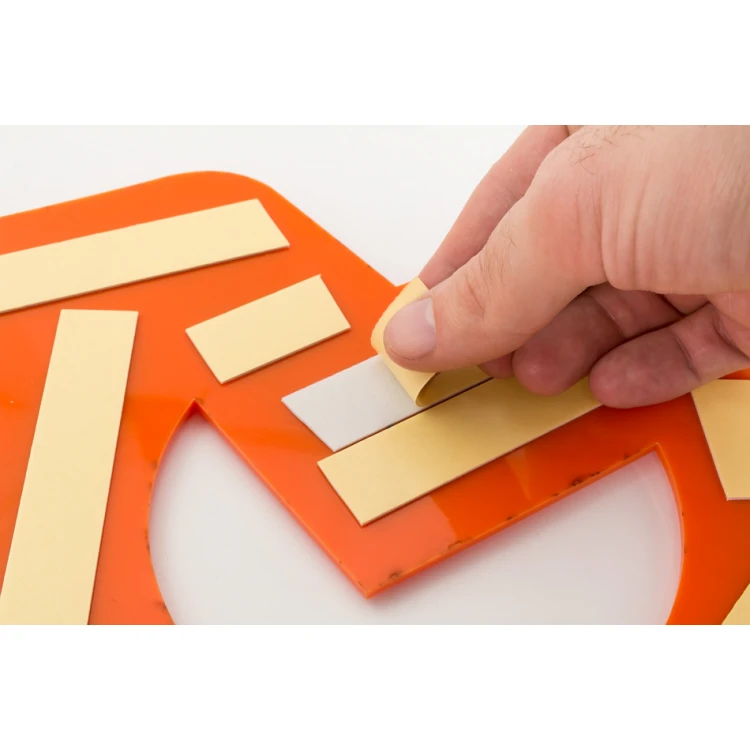 Pictograms from Plexi for Toilets - Orange and Navy Acrylic - Height: 300mm - TT035