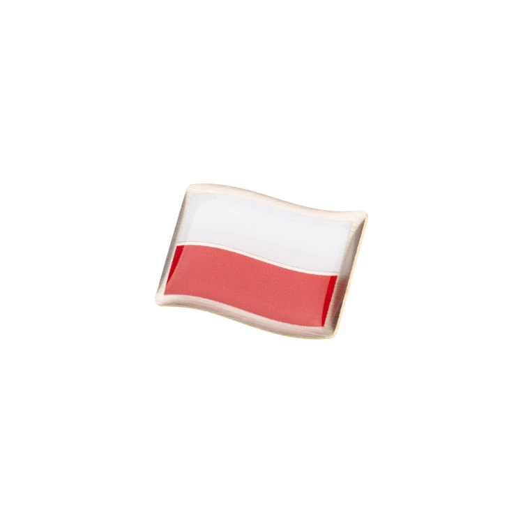 Patriotic Pin with Polish Flag - size 21x13mm - PWD036