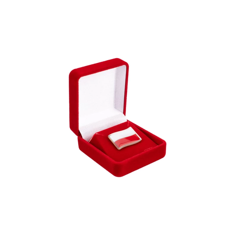 Patriotic Pin with Polish Flag - size 21x13mm - PWD036