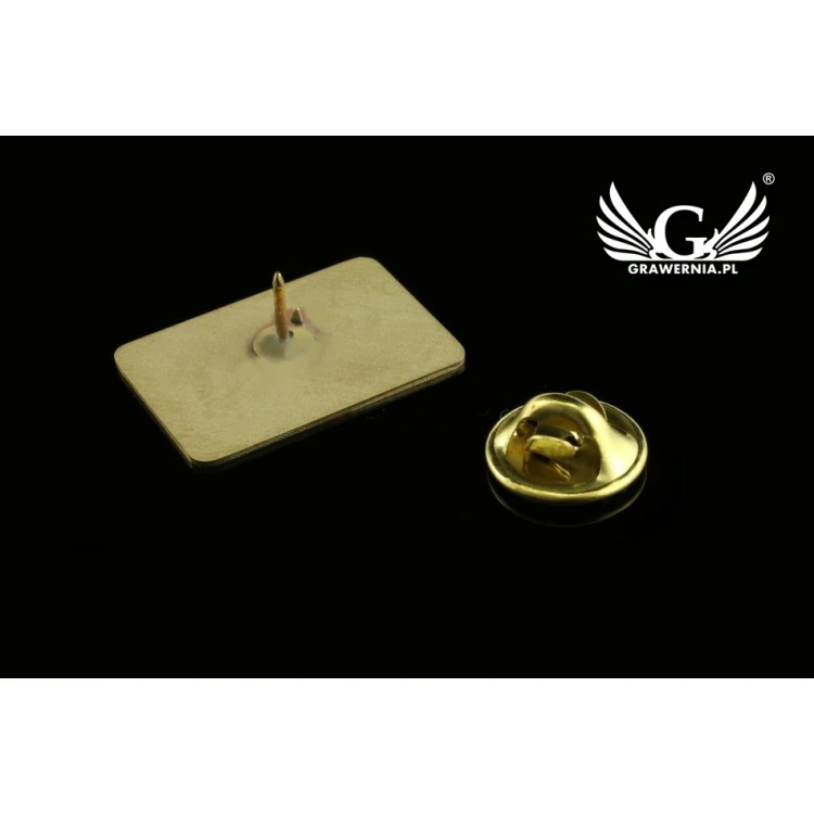 Metal Pins with Your Logo - size 17x24mm - PS015