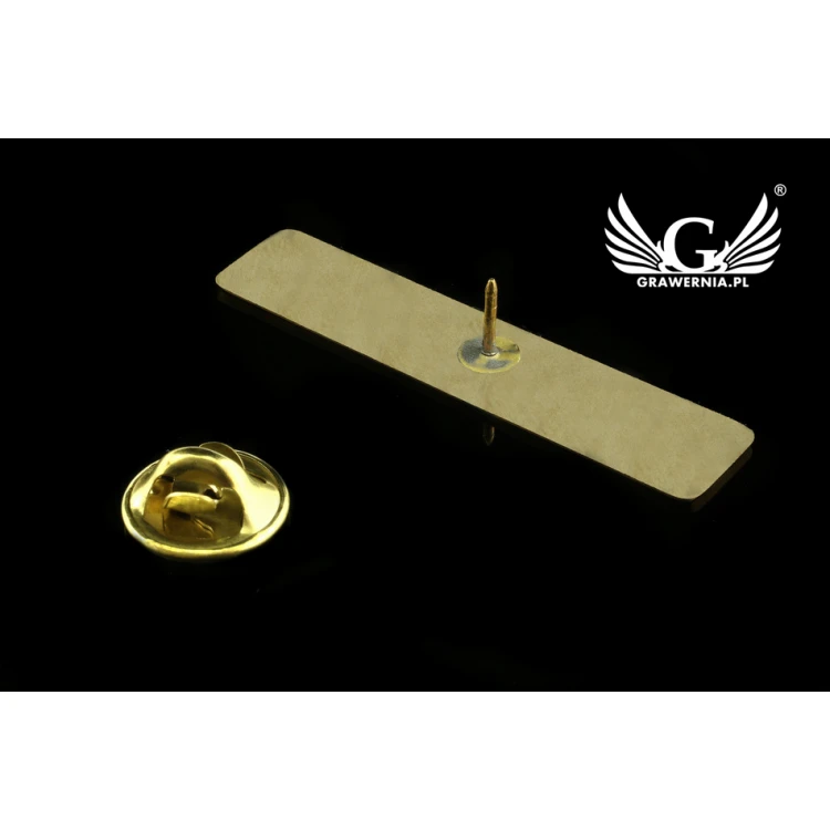 Metal Pins with Your Logo - size 45x9mm - PS016