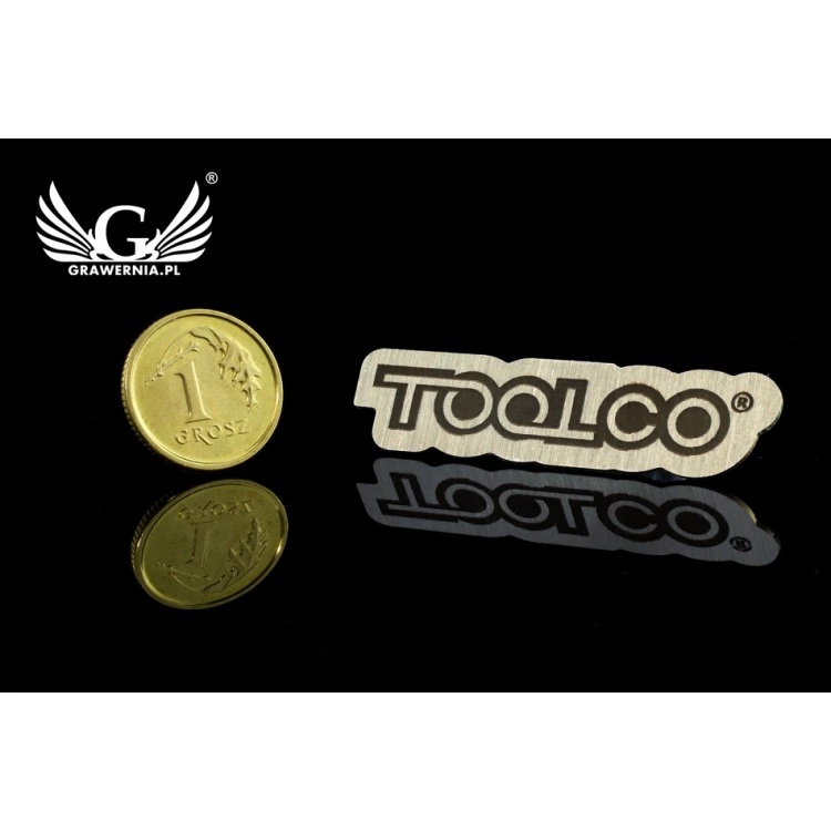 Metal Pins with Your Logo - size 42x10mm - PS017