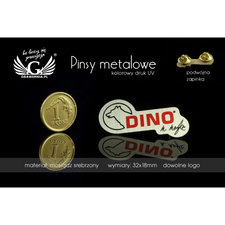 Metal Pins with Your Logo - PS018