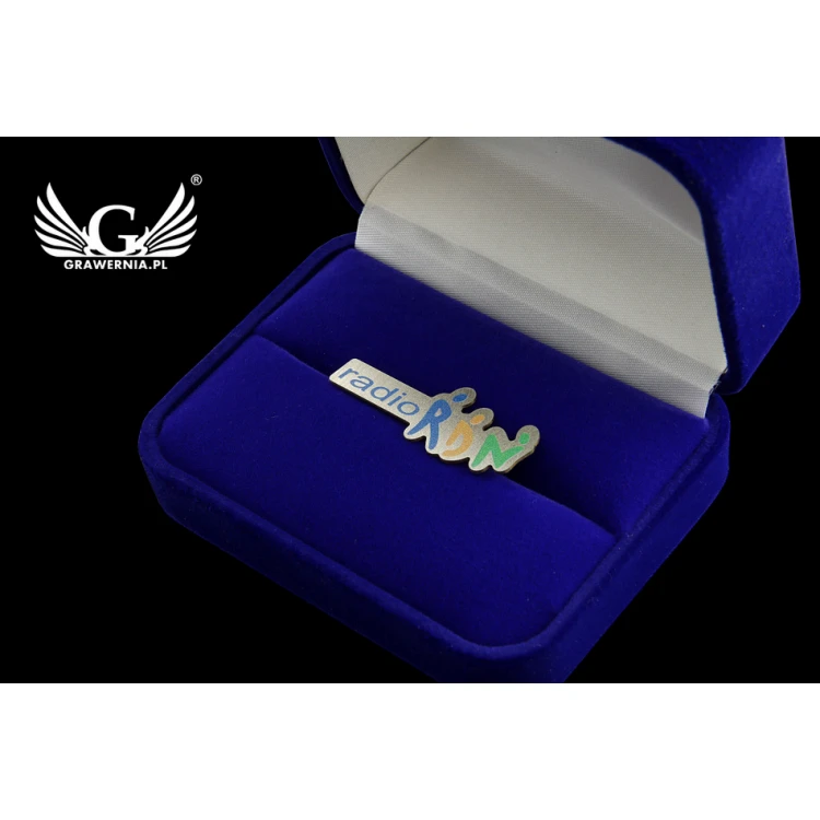 Metal Pins with Your Logo - UV Color Print - PS014