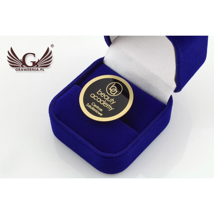 Metal Pins with Your Logo - Diameter: 25mm - PS021