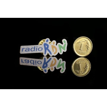 Metal Pins with Your Logo - UV Color Print - PS014