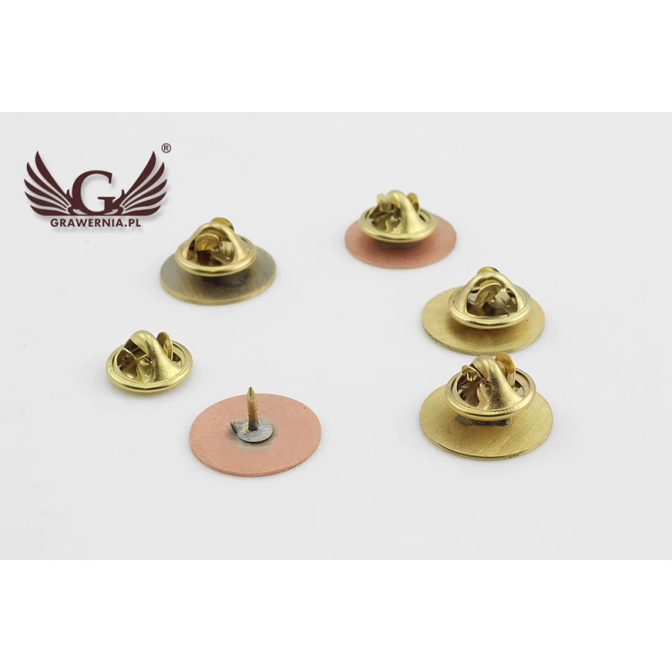 Metal Pins with Your Logo - Diameter: 17mm - PS023