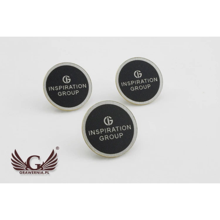 Metal Pins with Your Logo - Diameter: 17mm - PS023