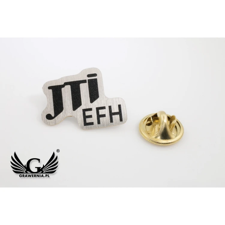 Metal Pins with Your Logo - size 22x16mm - UV Print - PS033