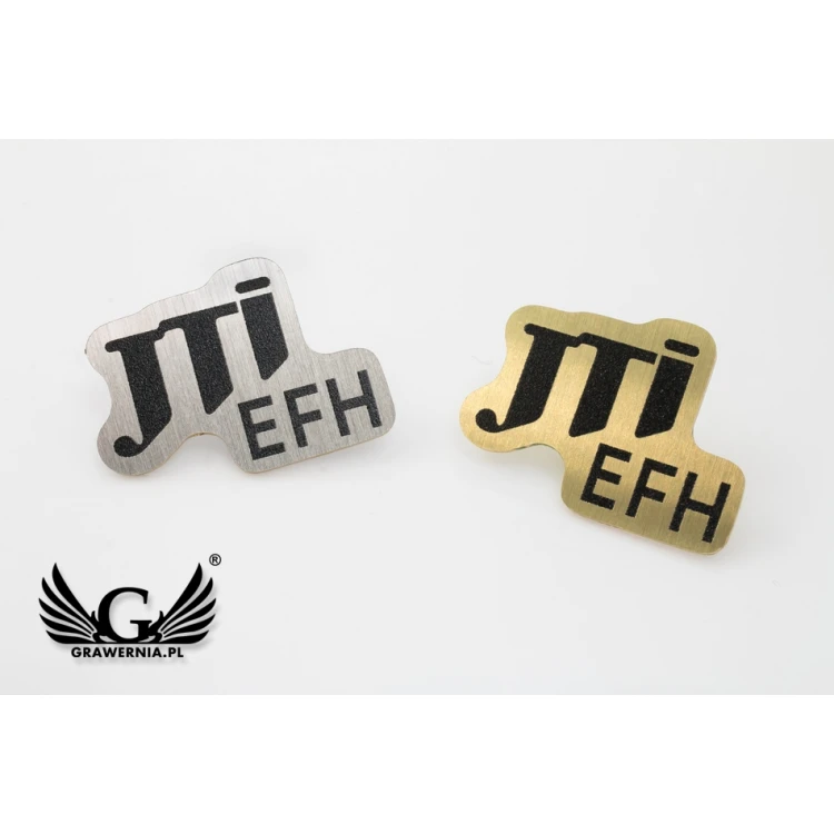 Metal Pins with Your Logo - size 22x16mm - UV Print - PS033