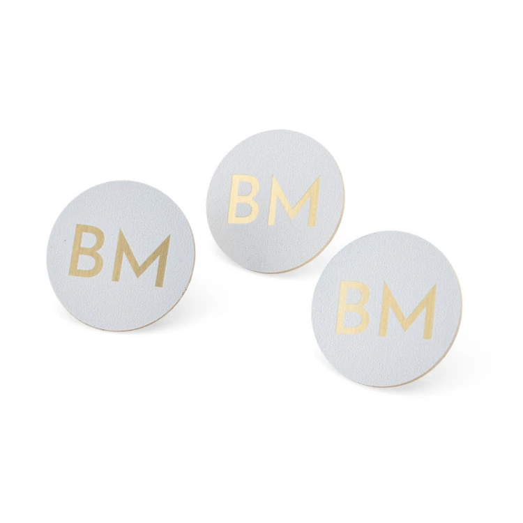Brass Pins with Your Print - UV Printing - PS048