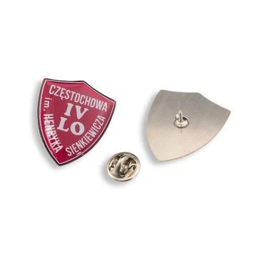Pinsy - School Logo Shields - Convex 3D Doming - PWD013