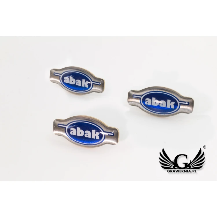 Brass Pins - 3D Domed - Custom Logo - PWD011
