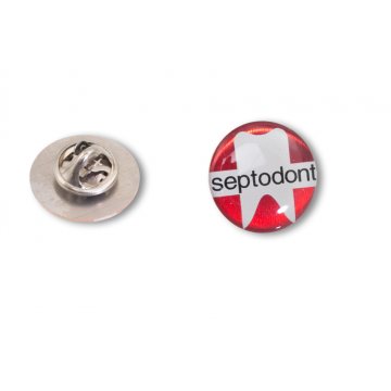 Brass Pins - Convex 3D Doming - Any Logo - PWD009