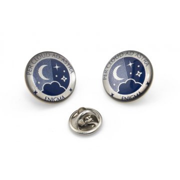 Brass Pins - Convex 3D Doming - Any Logo - PWD018