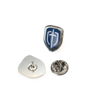 Brass Pins - Convex 3D Doming - Any Logo - PWD021