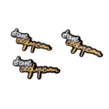 Brass Pins - Convex 3D Doming - Any Logo - PWD022