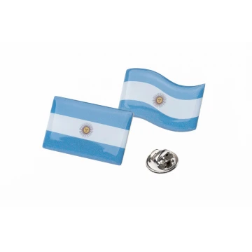 Brass Pins - Convex 3D Doming - Any Logo, Flag - PWD026