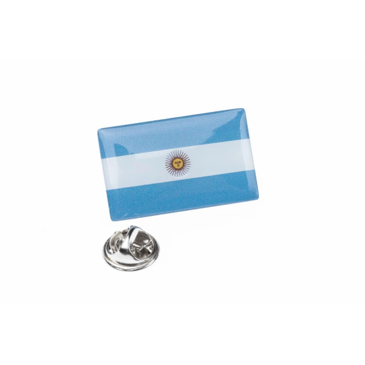 Brass Pins - Convex 3D Doming - Any Logo, Flag - PWD026