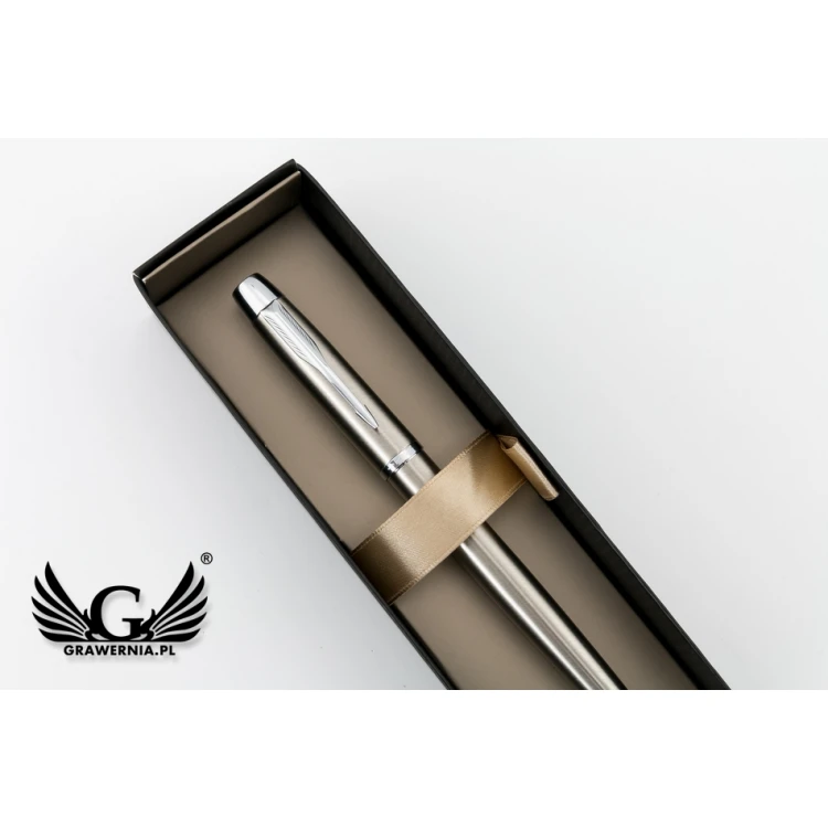 PARKER IM Brushed Metal CT Ballpoint Pen - PAR164-PK-SW