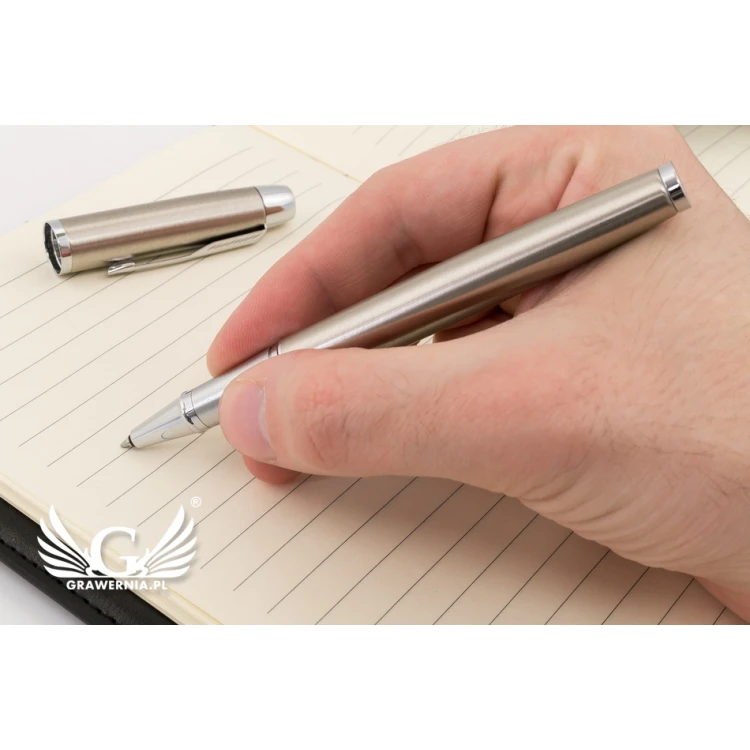 PARKER IM Brushed Metal CT Ballpoint Pen - PAR164-PK-SW