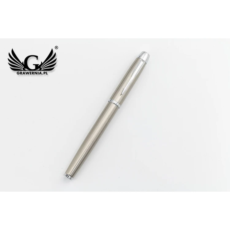 PARKER IM Brushed Metal CT Ballpoint Pen - PAR164-PK-SW