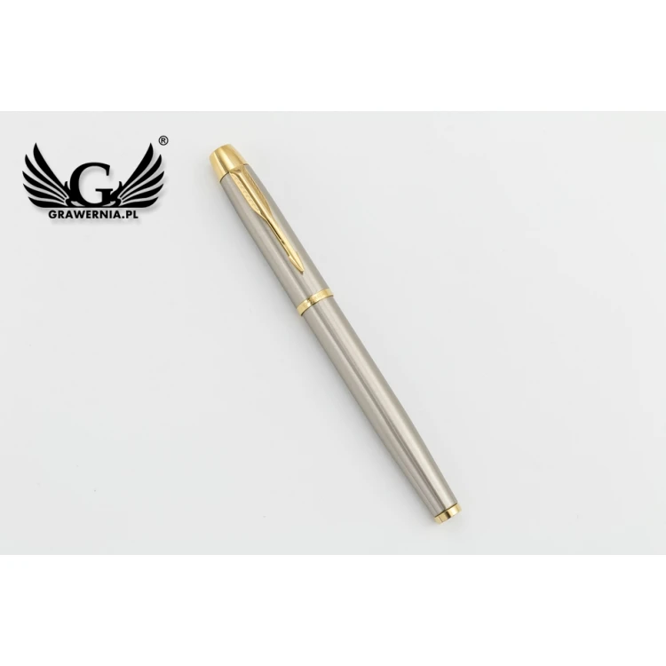 PARKER IM Brushed Metal GT Ballpoint Pen - PAR163-PK-SW