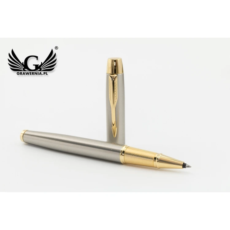 PARKER IM Brushed Metal GT Ballpoint Pen - PAR163-PK-SW
