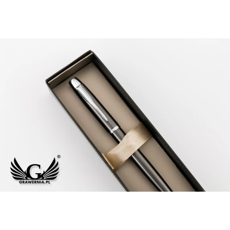 PARKER IM Gun Metal CT Ballpoint Pen - PAR167-PK-SW